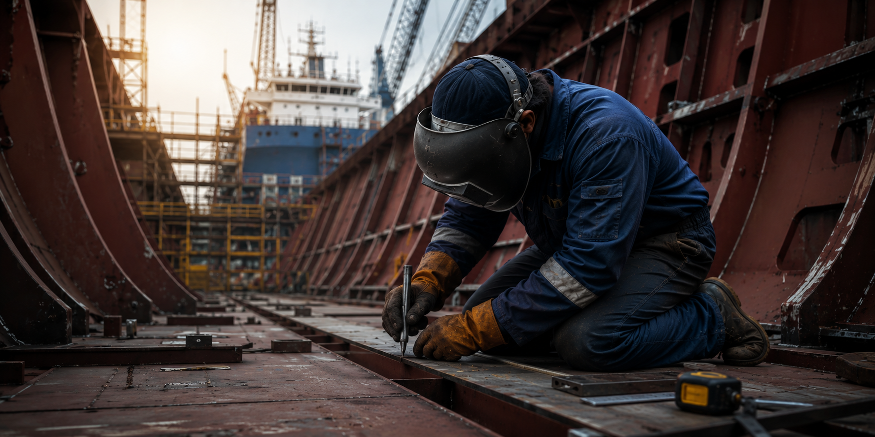 The Precision Behind the Ship Hull Fitters